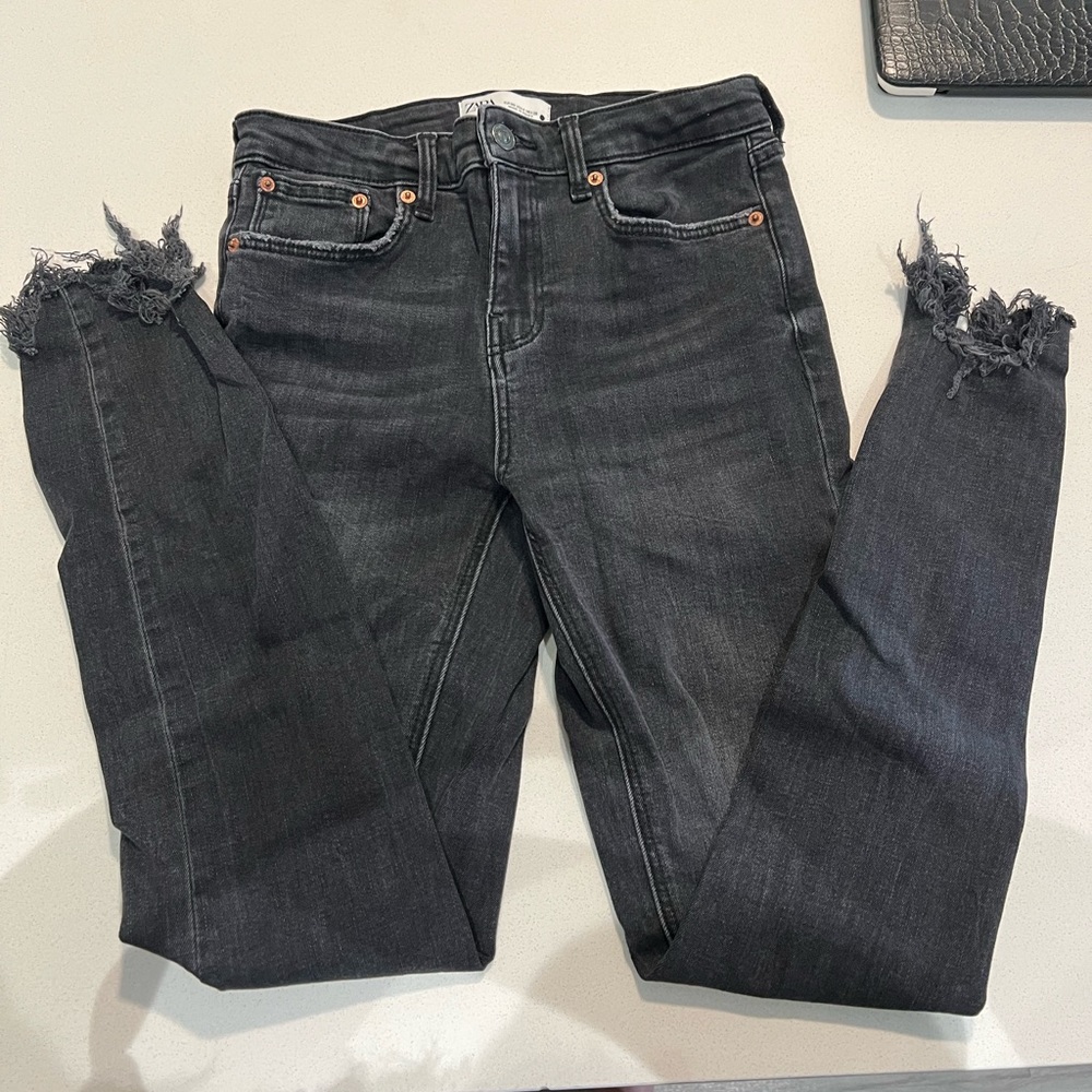 Zara high waisted jeans